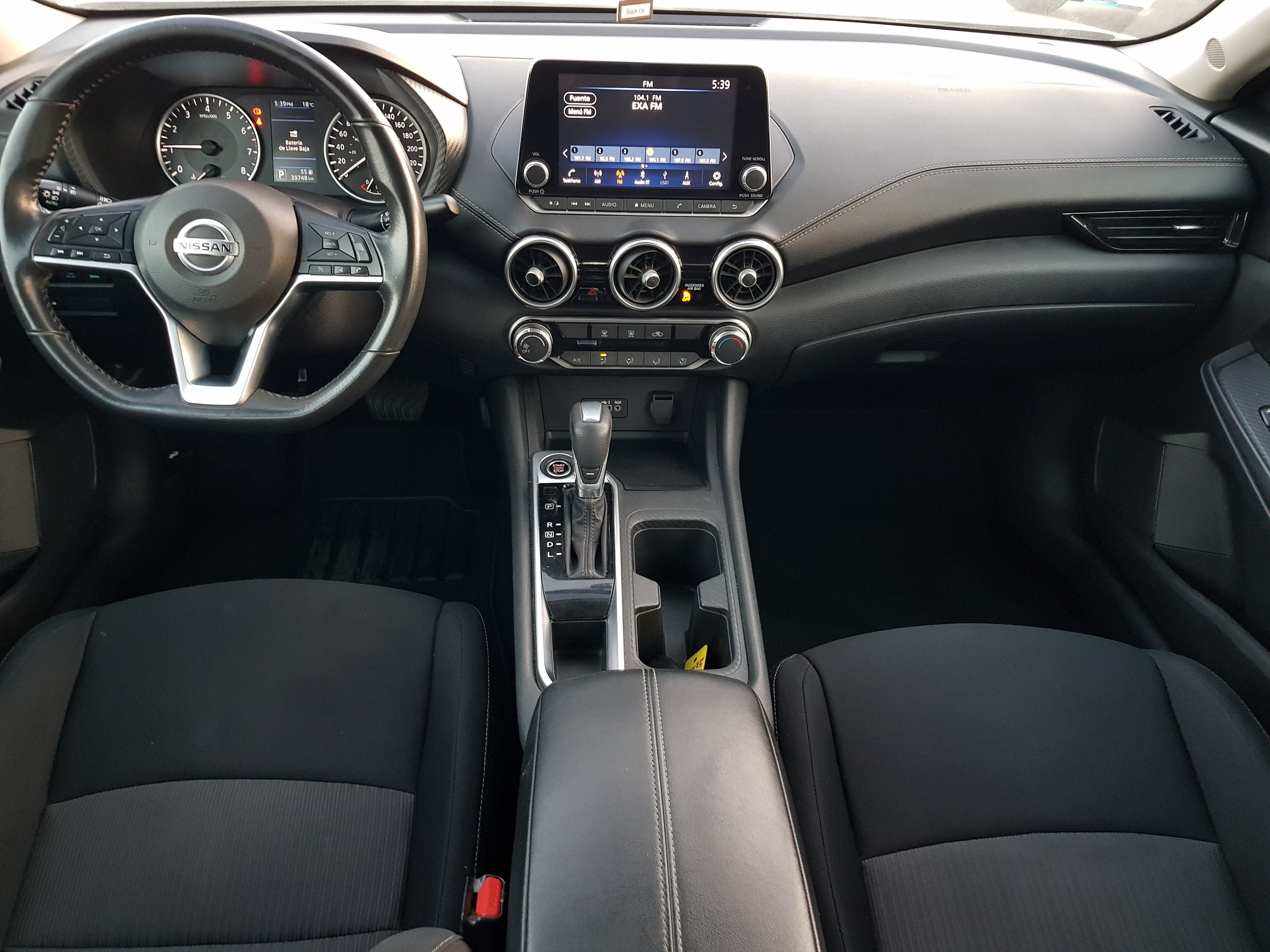 2023 Nissan SENTRA 4 PTS ADVANCE CVT AAC F NIEBLA RA-16