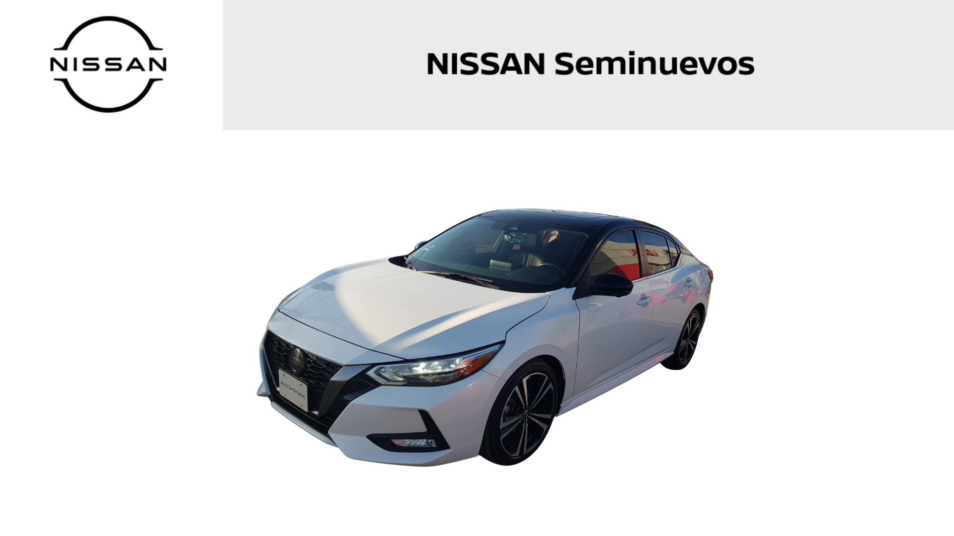2023 Nissan SENTRA 4 PTS SR PLATINUM CVT AAC AUT ASTOS DEPORTIVOS BOSE PIEL NEGRA QC F LED RA-18