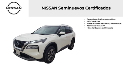 2023 Nissan X-TRAIL 5 PTS EXCLUSIVE CVT PIEL QCP GPS 5 PAS RA-19