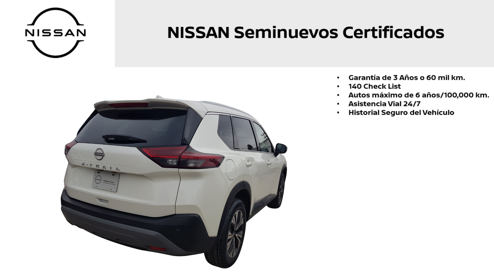 2023 Nissan X-TRAIL 5 PTS EXCLUSIVE CVT PIEL QCP GPS 5 PAS RA-19